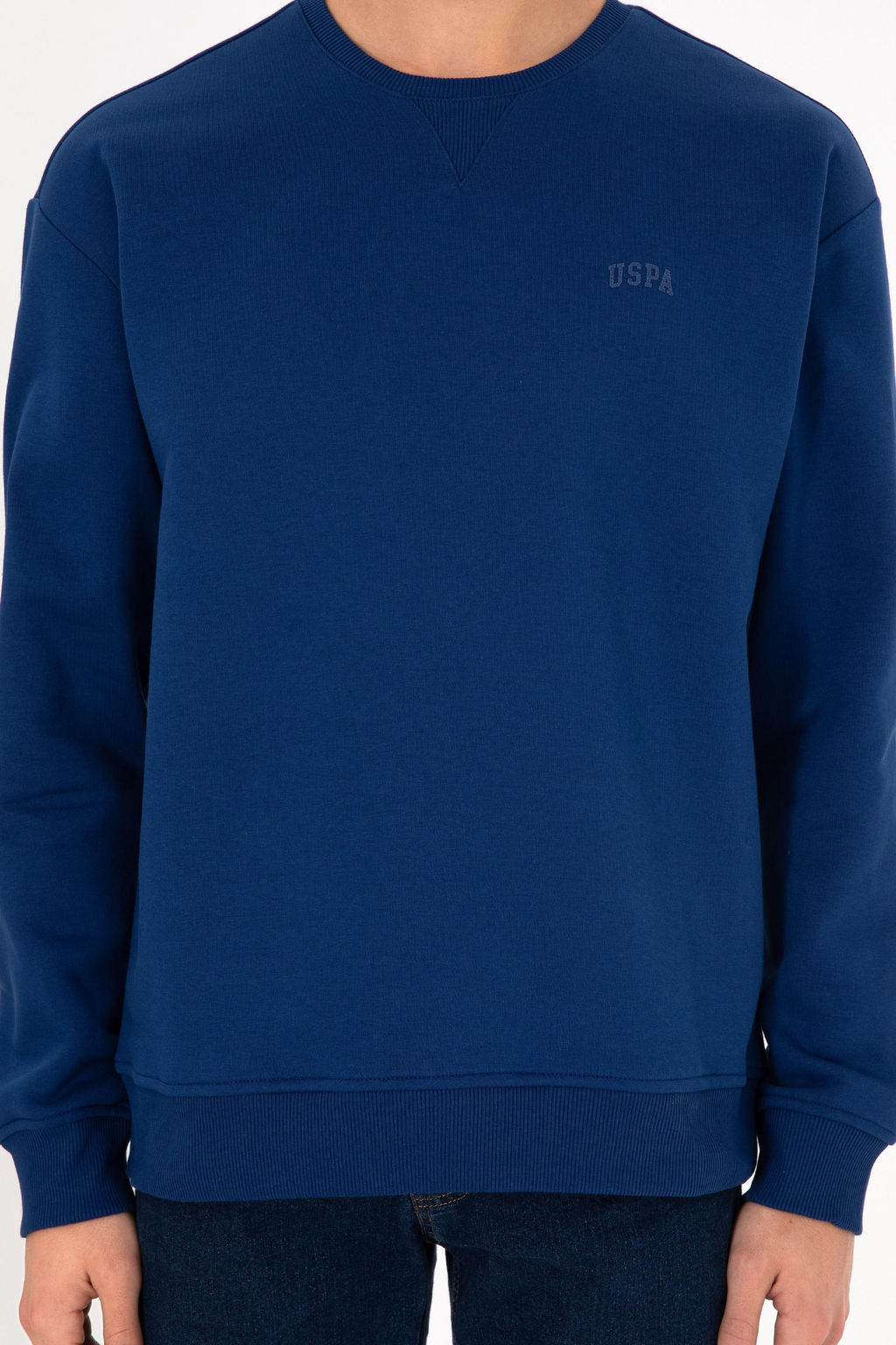 Мужской базовый свитшот цвета индиго Неожиданная скидка в корзине - U.s. polo assn фото 14