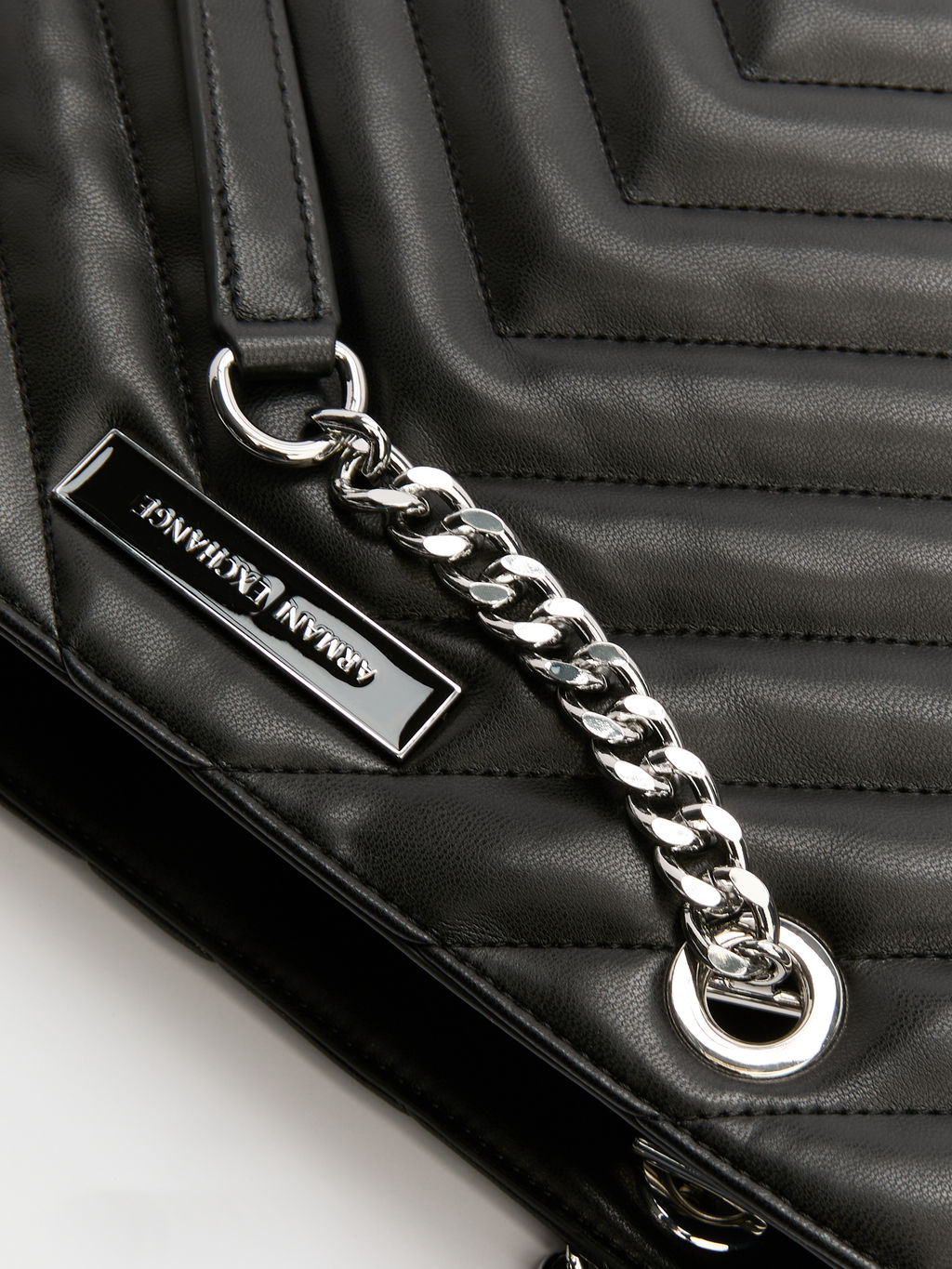 Женский тоут ARMANI EXCHANGE Артикул 4081529, черный  фото 4
