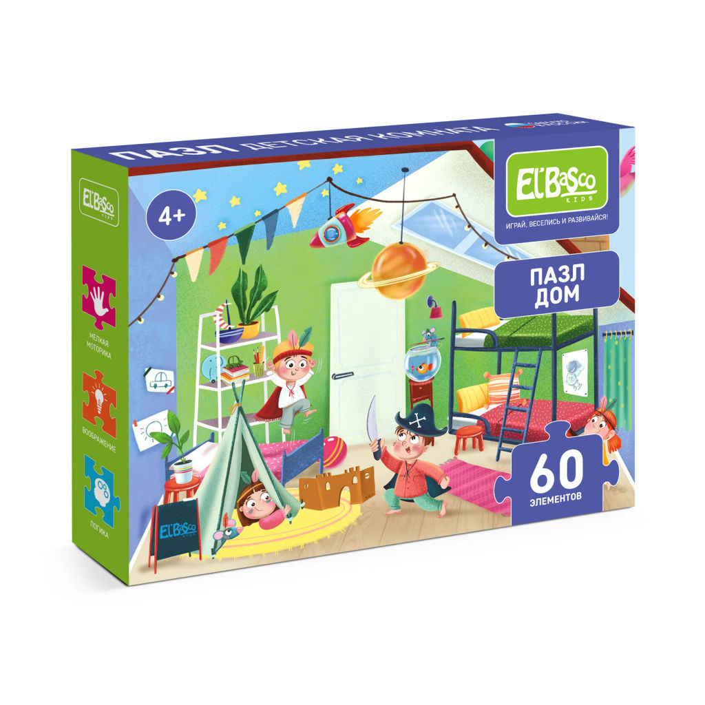 ElBascoKids / Пазл Подарки от Деда Мороза
60 элементов - El`BascoKids фото 78