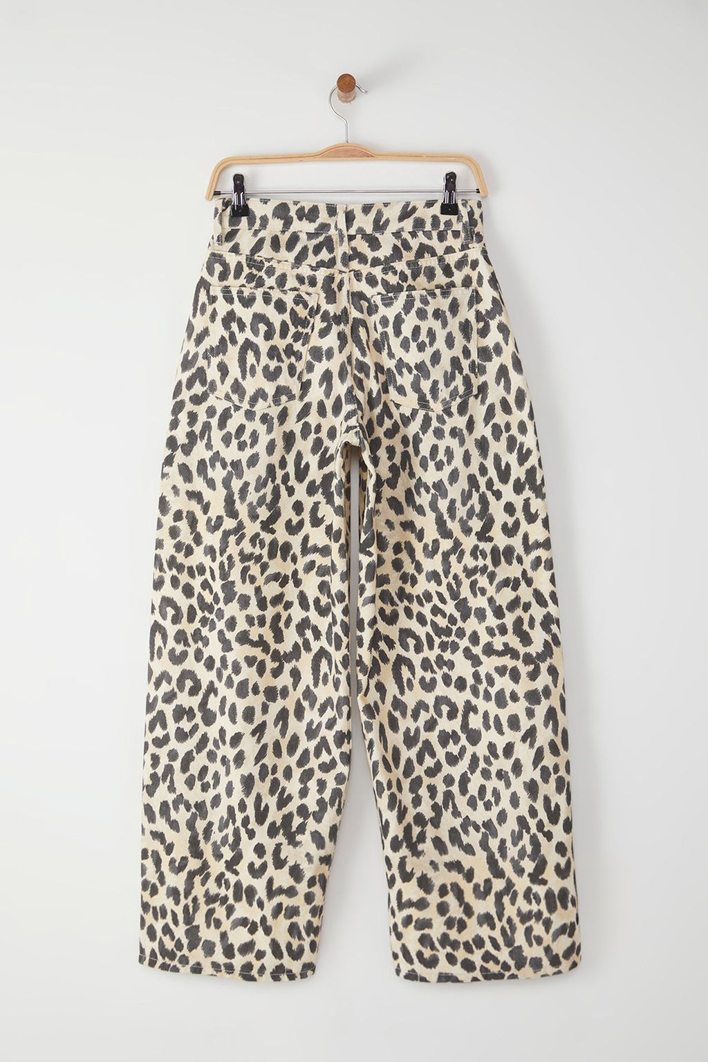 Cok Renkli Animal Leopar Desenli Normal Bel Baggy Jeans TWOSS25JE00246 - Trendyolmilla фото 6