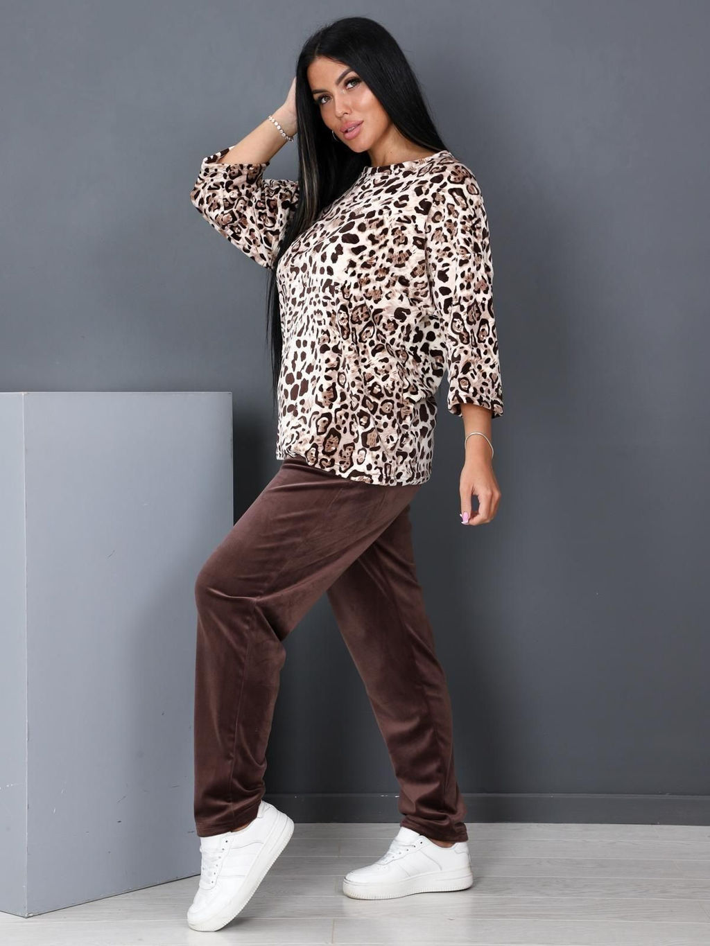 IV-CAPRIZ Кейра - костюм женский из велюра  фото 10