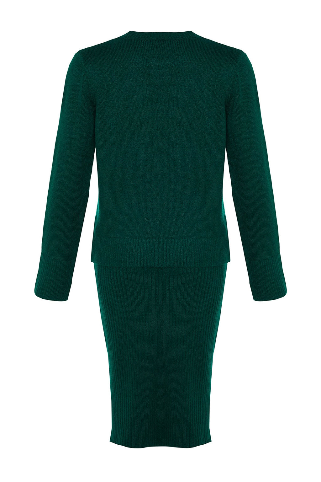 K?rm?z? Yumusak Dokulu Triko Alt-Ust Tak?m TWOAW23AU00217 - Trendyolmilla фото 15