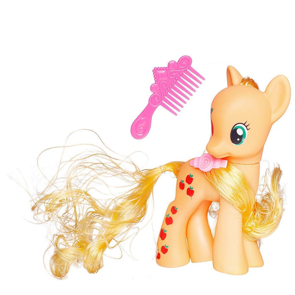 Игровой набор Abtoys Моя лошадка Пони желтая с сиреневым малышом дракончиком  фото 3