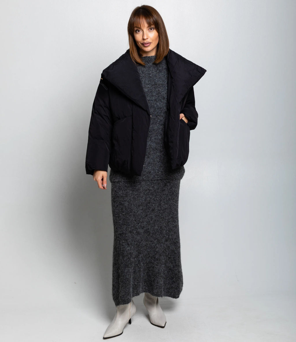 Куртка #КТ8601 (2), чёрный - Dommod фото 4