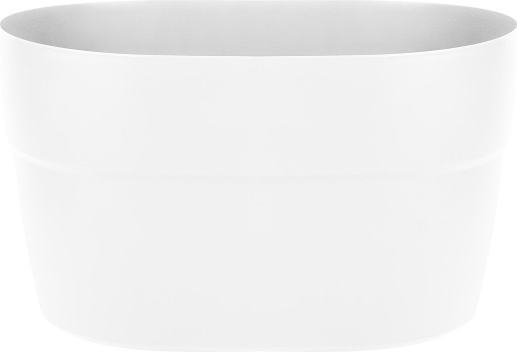 Ящик балконный на перила InGreen Villa de Fiori,двусторон,40см,12л,фикс,вулканич.серый IG660310026,,