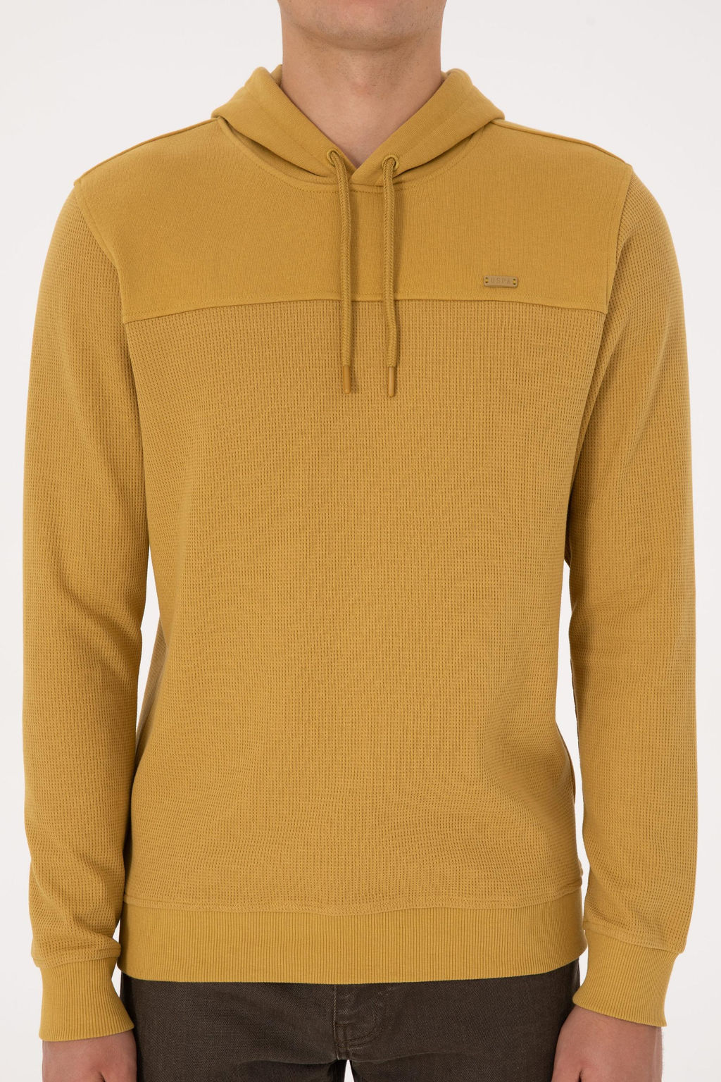 Erkek Hardal Sweatshirt - U.s. polo assn фото 6