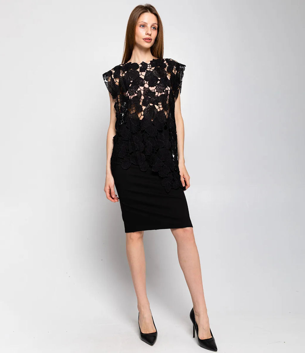 Топ #КТ090 (1), чёрный