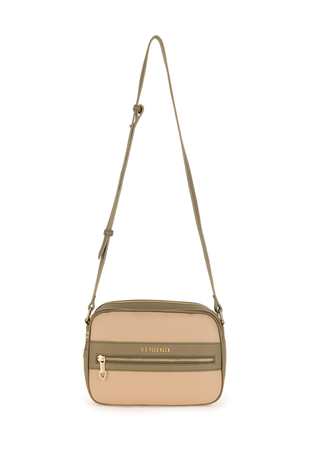 Женская бежевая сумка через плечо Неожиданная скидка в корзине - U.s. polo assn фото 6