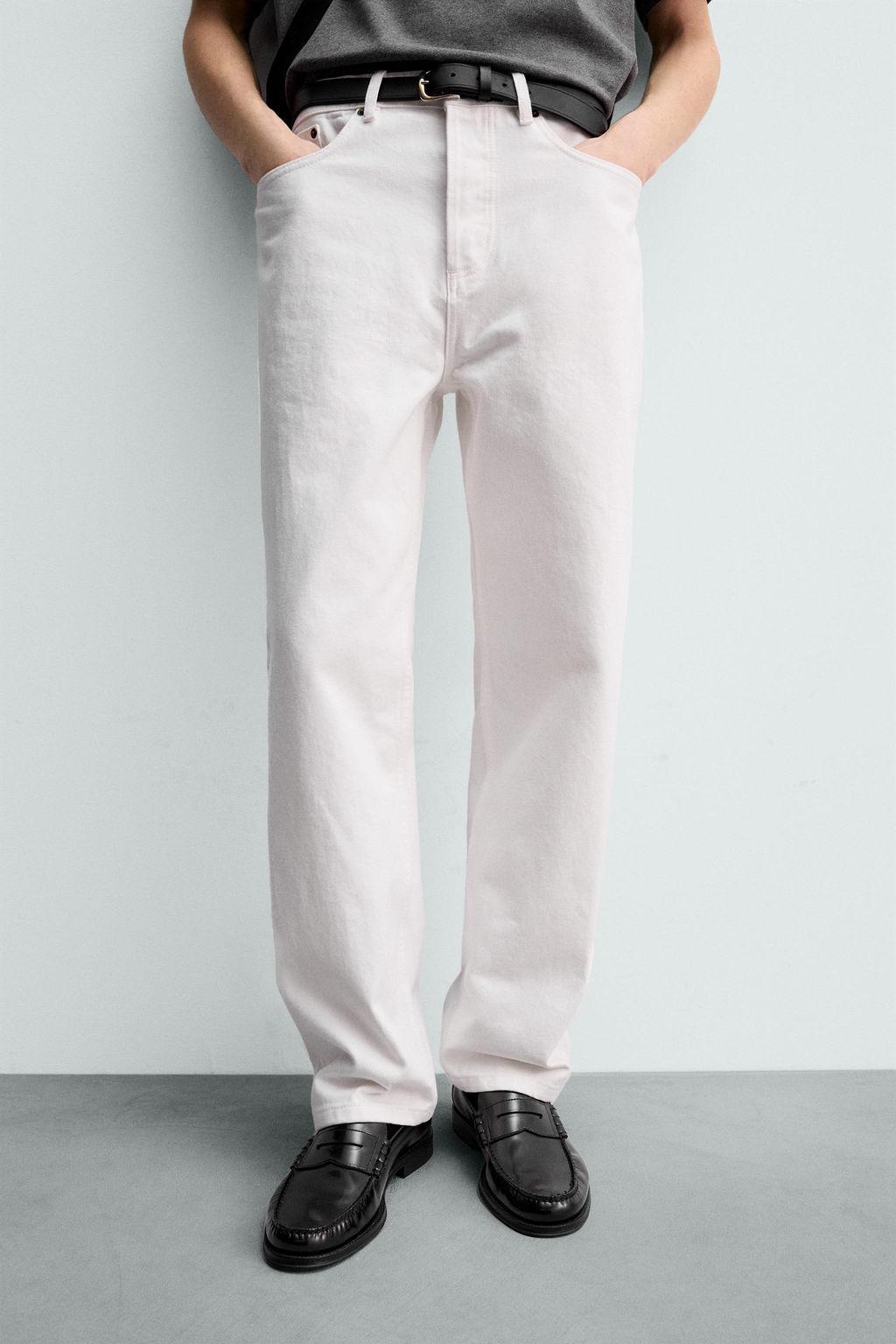 ORIGINS STRAIGHT ANKLE FIT JEANS - Zara фото 16