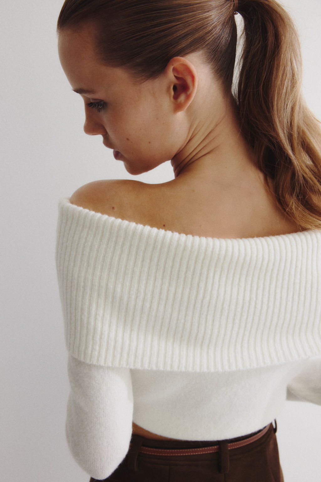 Jersey off-the-shoulder - H&m фото 7