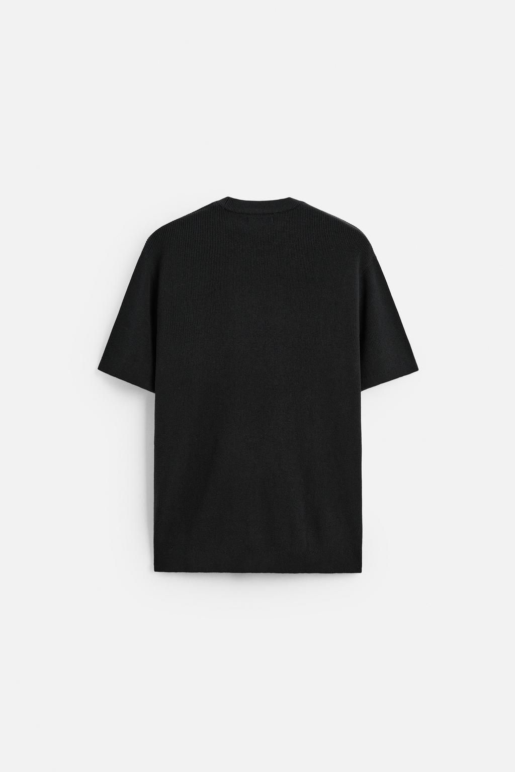 PEARL KNIT T-SHIRT - Zara фото 16