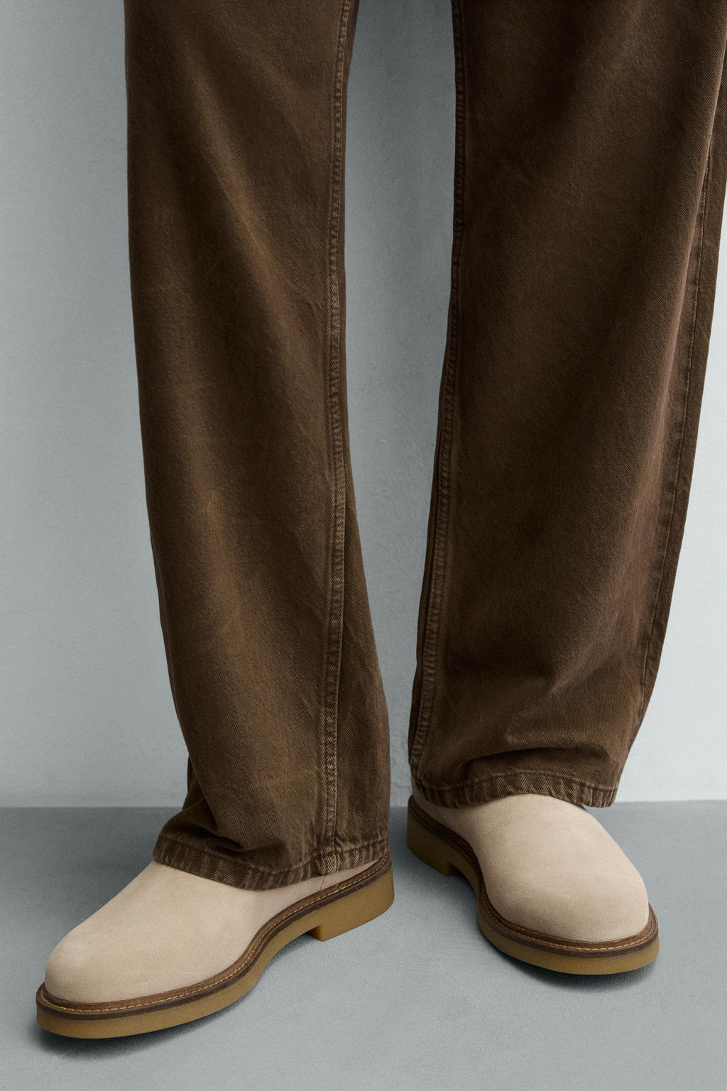 LEATHER CHELSEA BOOTS - Zara фото 10