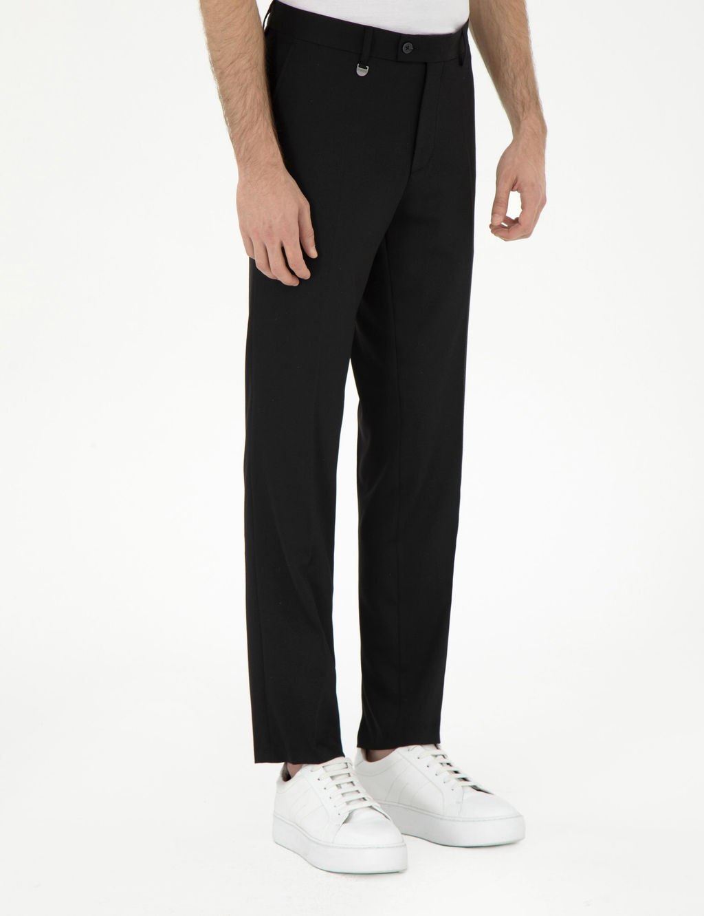 Siyah Slim Fit Kuma_ Pantolon - Pierre cardin фото 2