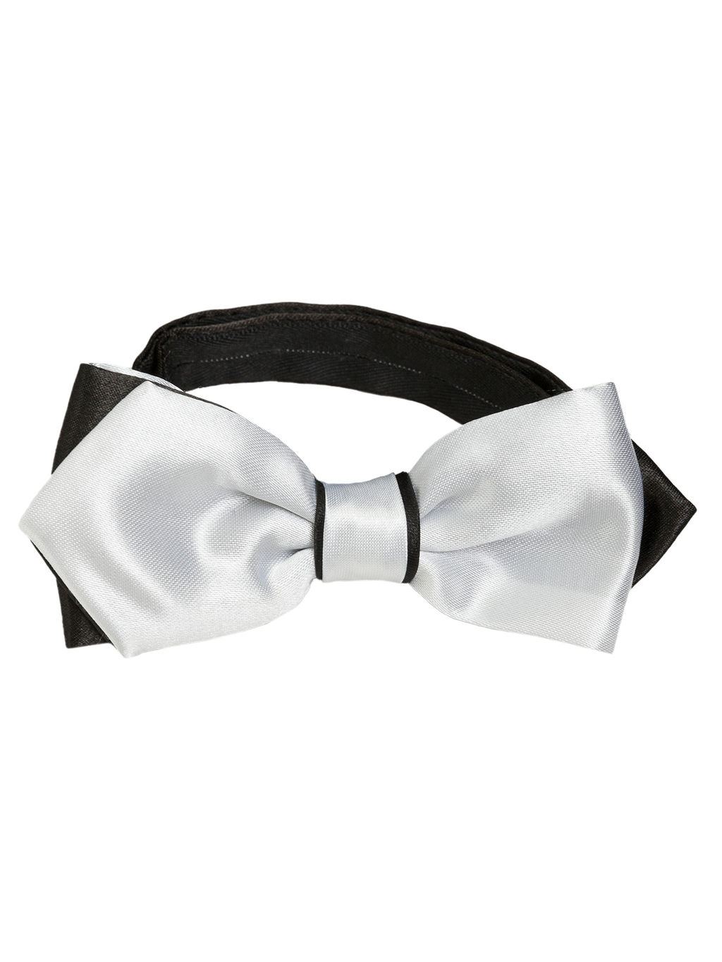 Галстук-бабочка мужской CASINO Casino-poly черно-бел.512.1.609