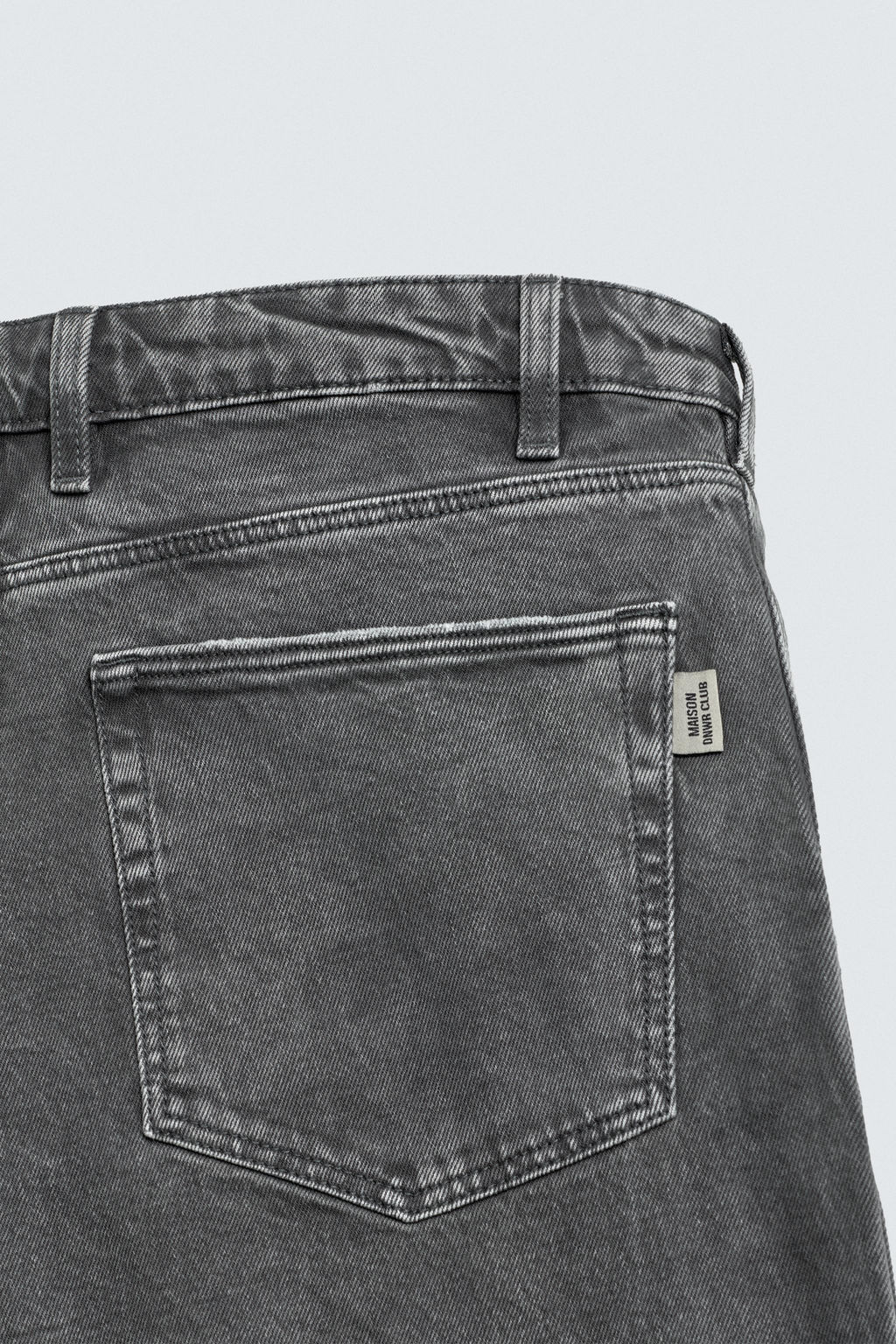 BERMUDA RELAXED FIT BOLSILLO CARPINTERO / Gris oscuro - Zara фото 10