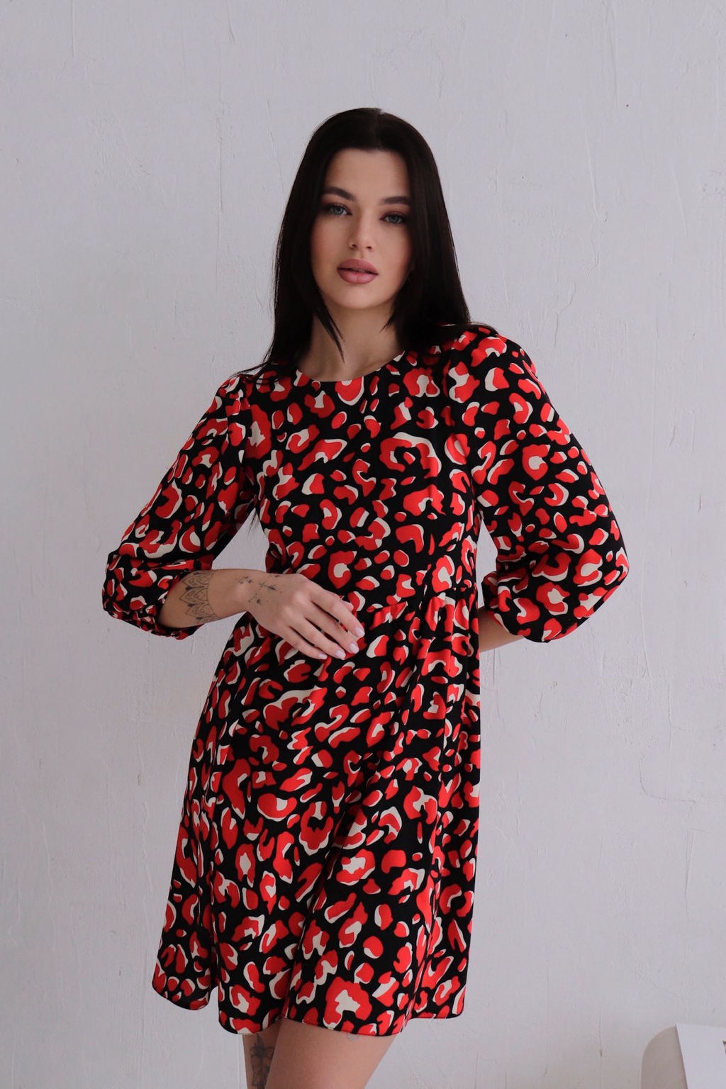 Платье красно-чёрное - Martichelli фото 6