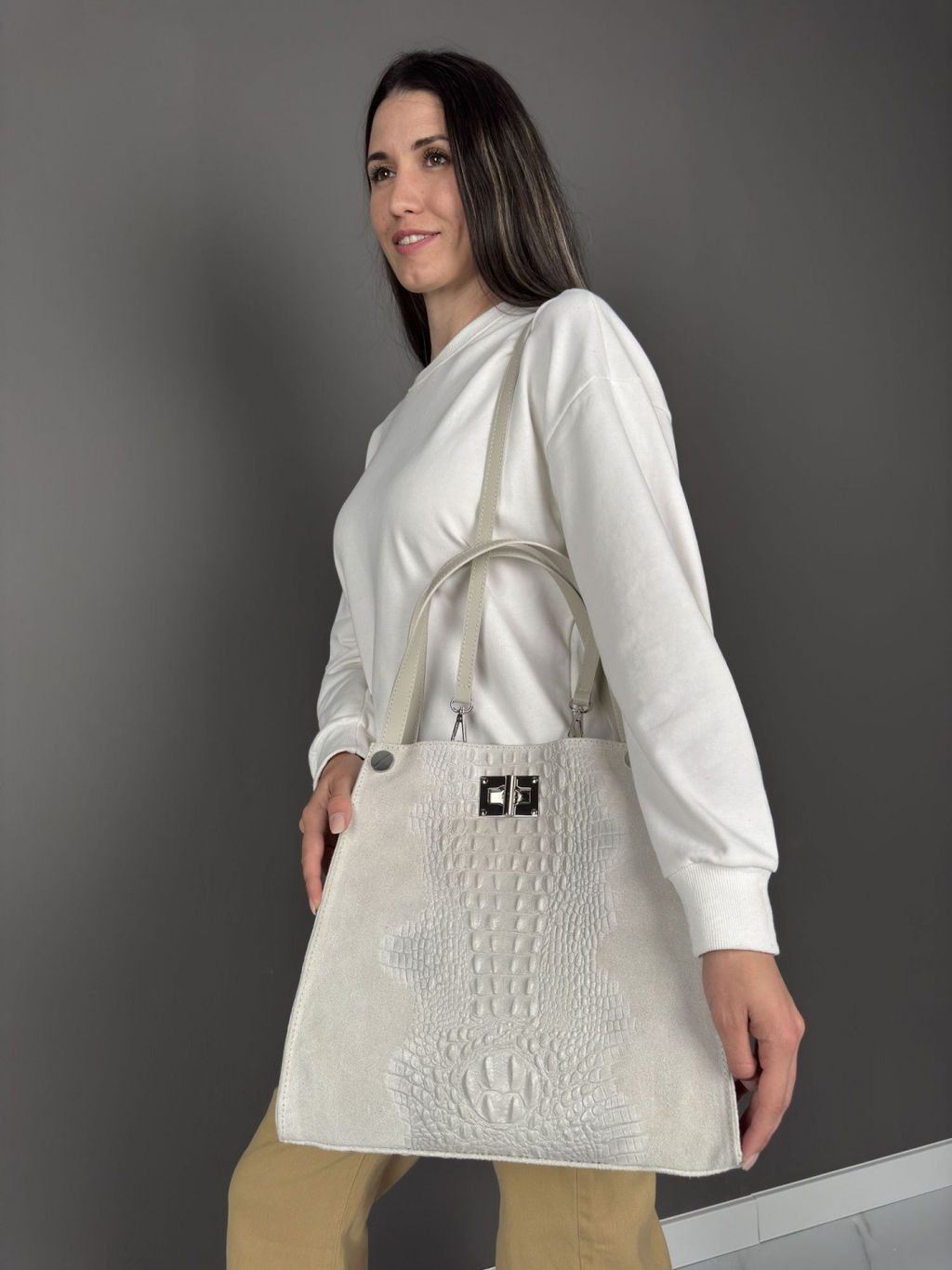 Сумка женская из телячьей кожи