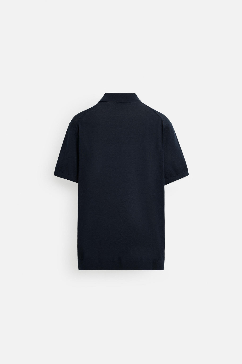 KNIT COTTON - SILK POLO SHIRT - Zara фото 8