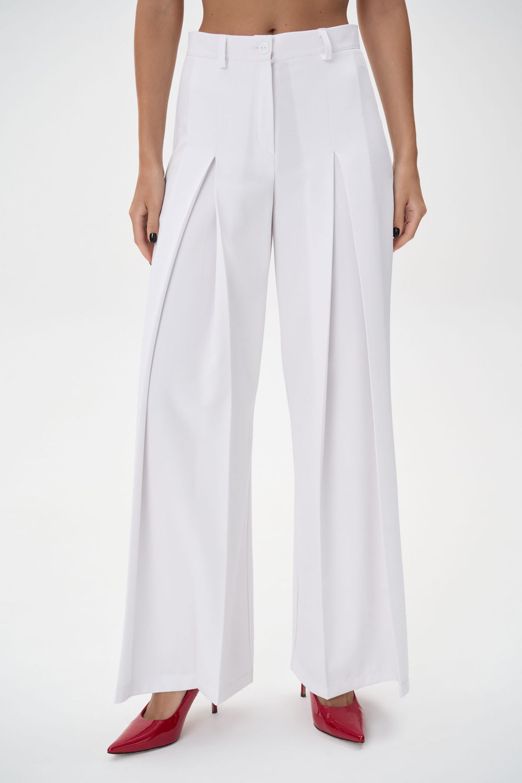 Брюки Тайрис (белый) - Эльза фото 21