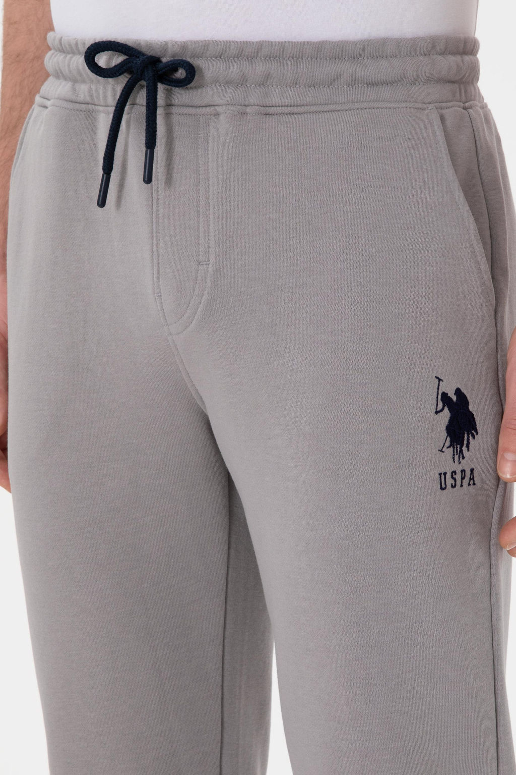 Erkek Slim Fit D_z Pa_a Gri E_ofman Alt_ Sepette S_rpriz _ndirim - U.s. polo assn фото 5