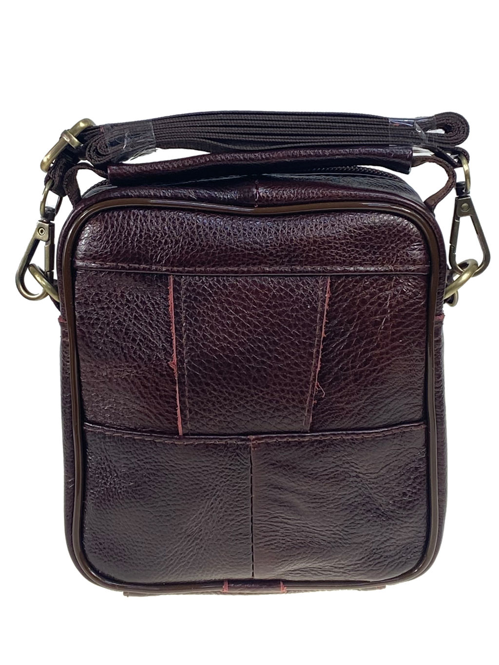 Сумка мужская из натуральной кожи, цвет коричневый - Greta фото 2