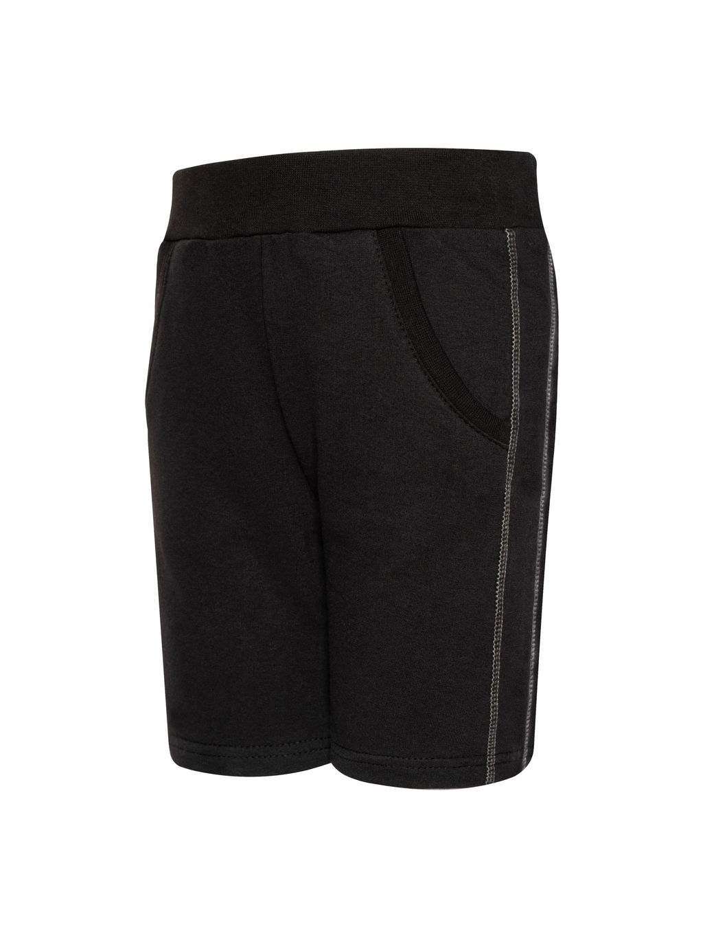 Шорты детские черные с карманами