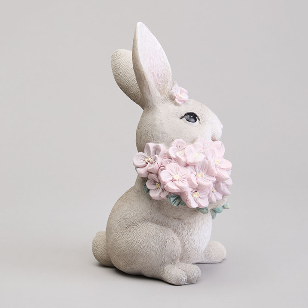 ФИГУРКА ДЕКОРАТИВНАЯ КРОЛИК 9Х9,5Х16 СМ