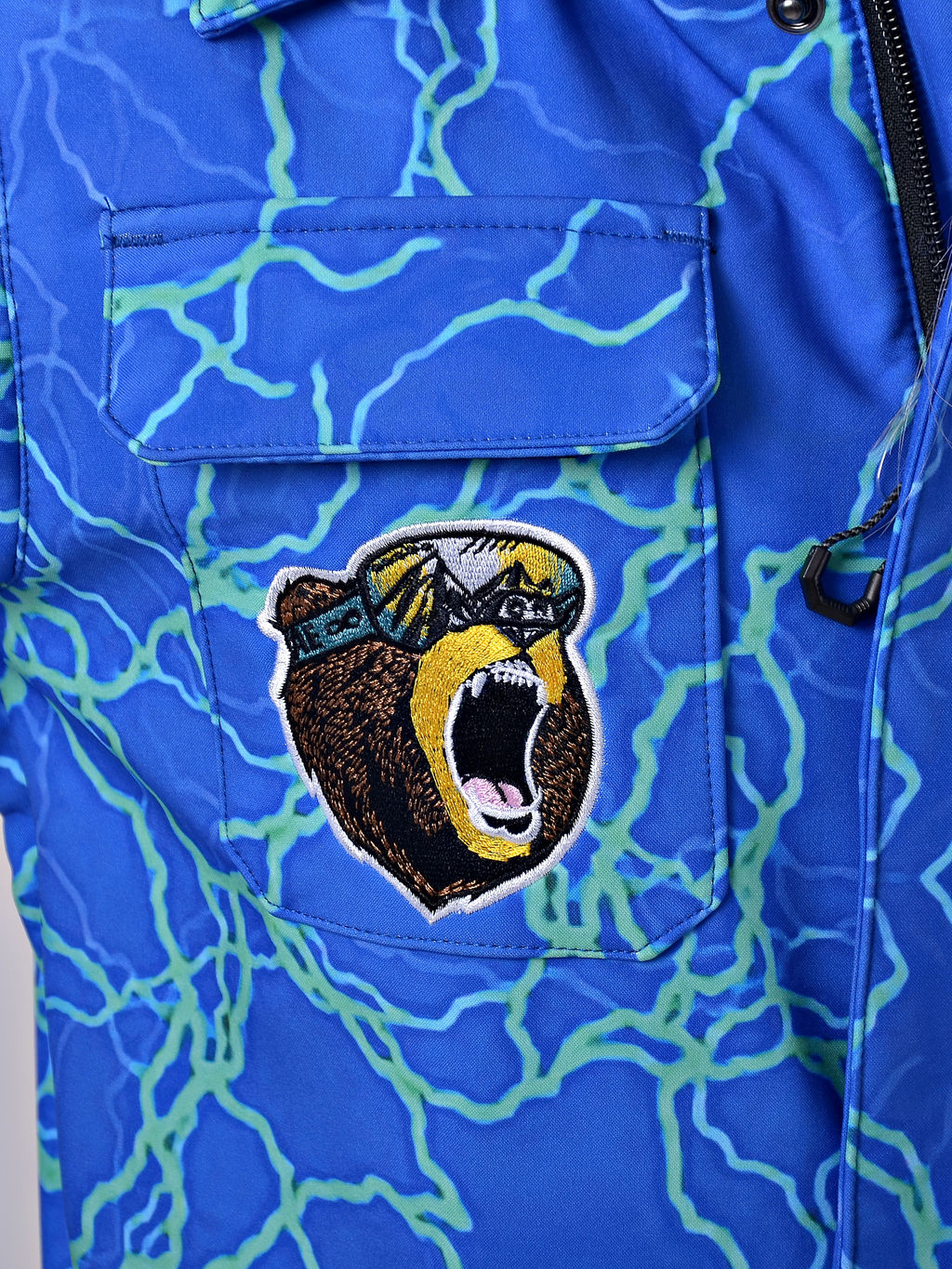 Женский зимний сноубордический комбинезон Alpha Endless 222/220518-2_012 Голубой  фото 27