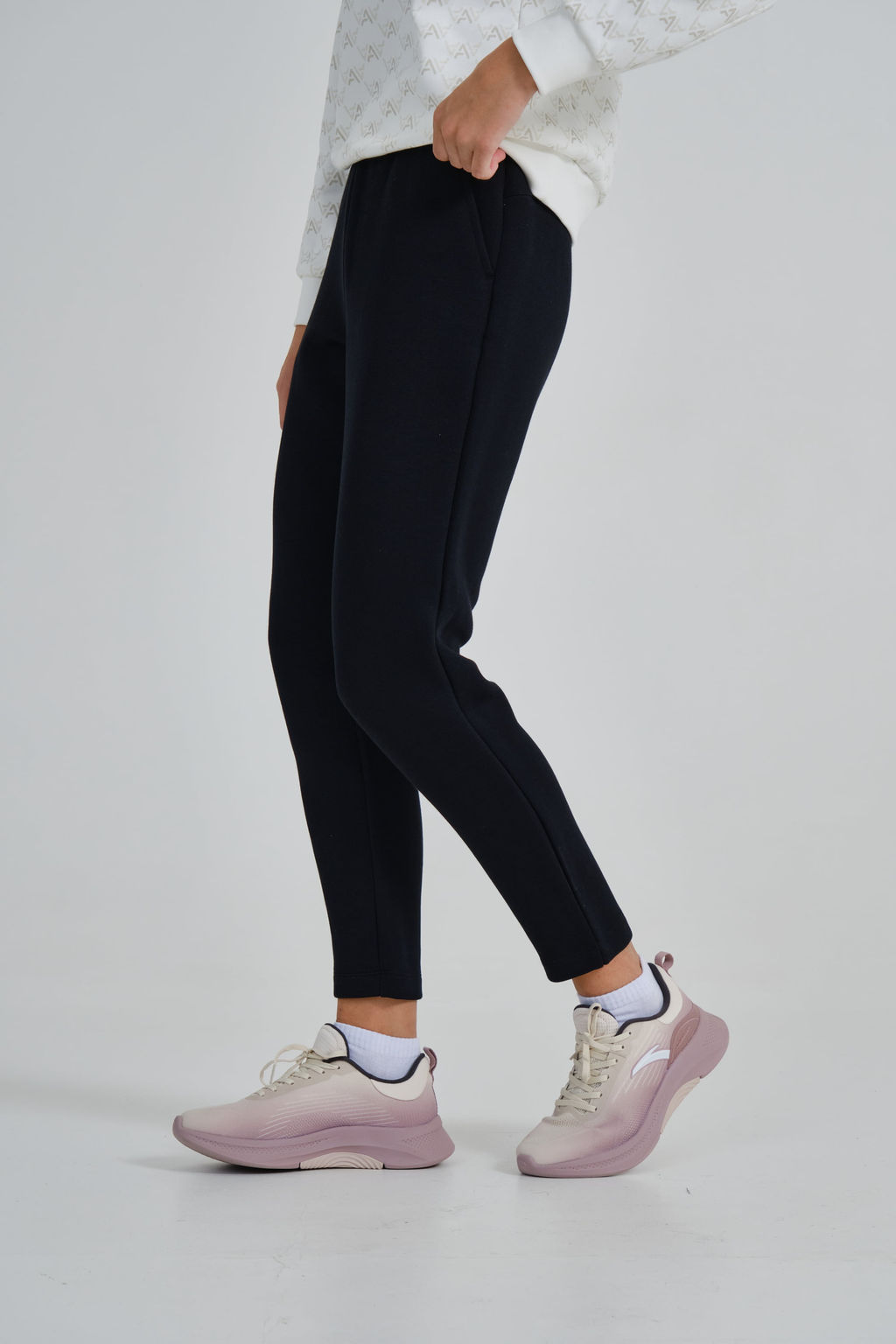 Брюки трикотажные Чёрный - Anta фото 3