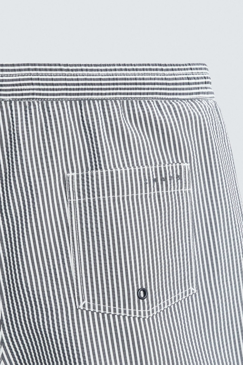 BA?ADOR MEDIO SEERSUCKER / Marino - Zara фото 4