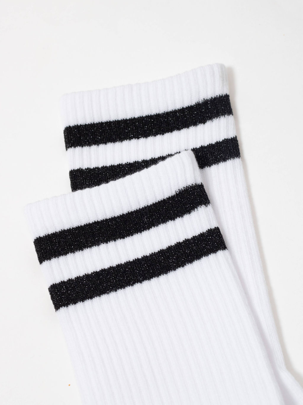 Цена за 2 пары. Носки удлиненные CONTE ACTIVE Хлопковые носки с яркими полосками из люрекса - Conte elegant фото 5