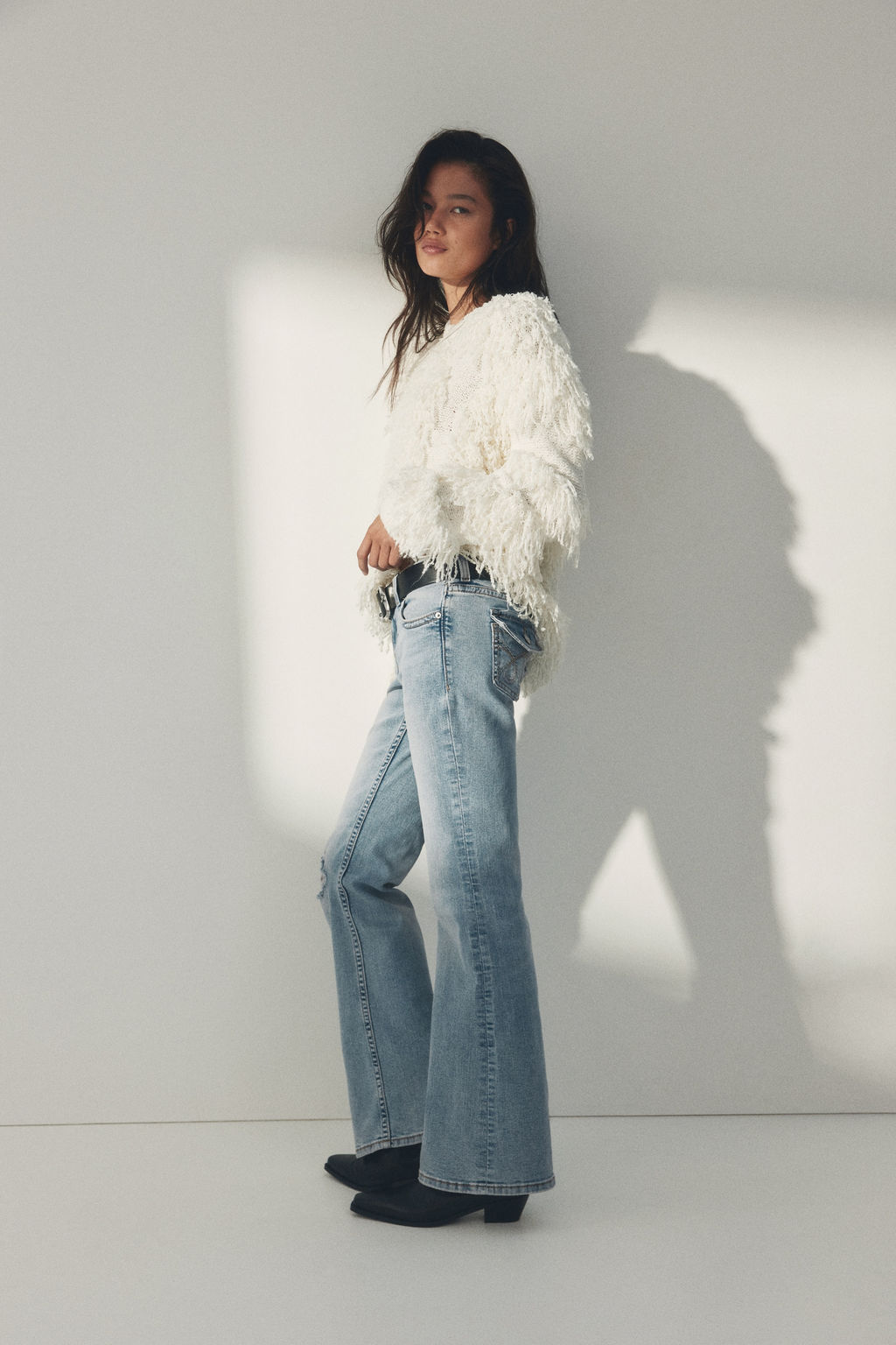 Flared Low Waist Jeans - H&m фото 8