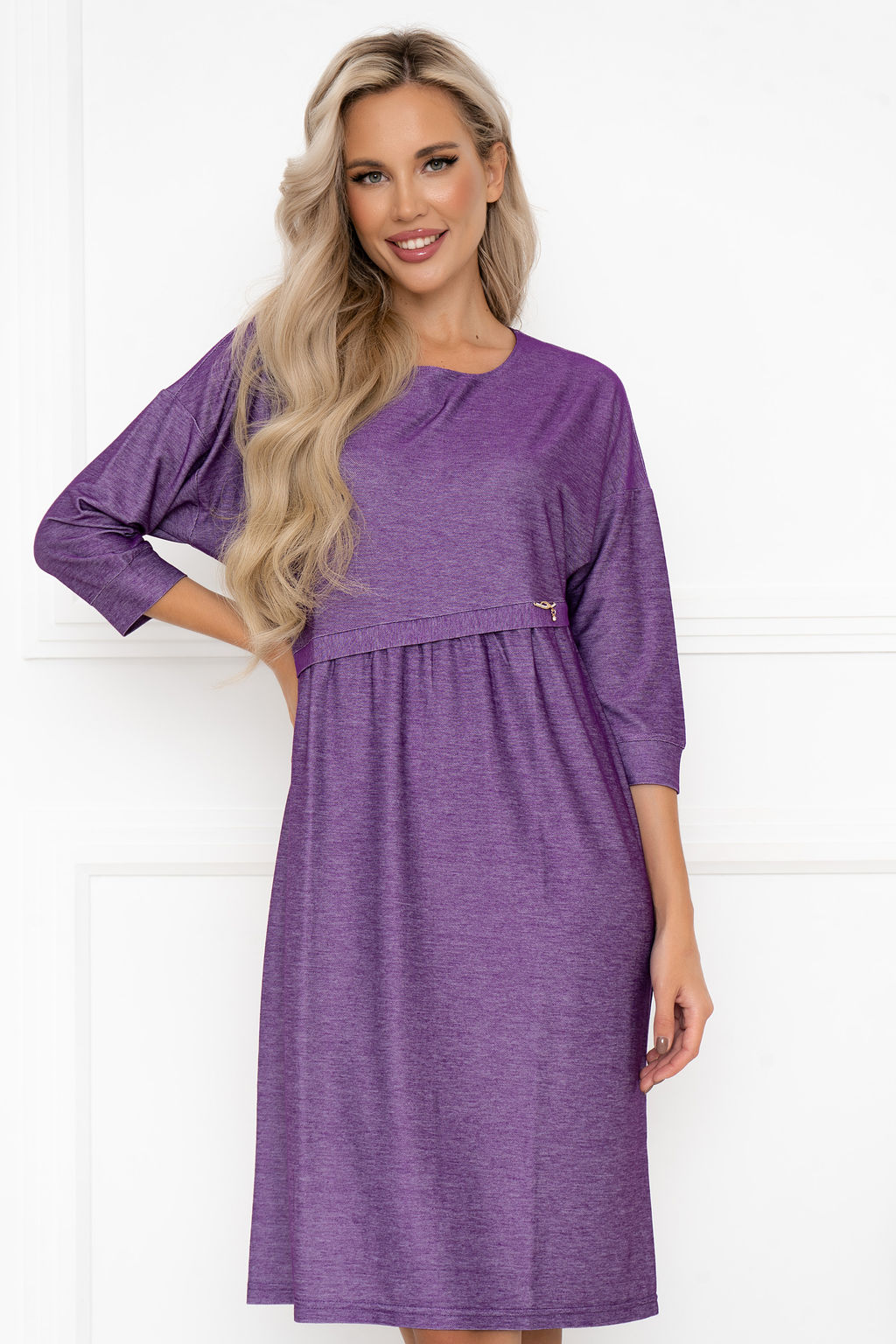 Платье Open Style 6402 фиолетовый