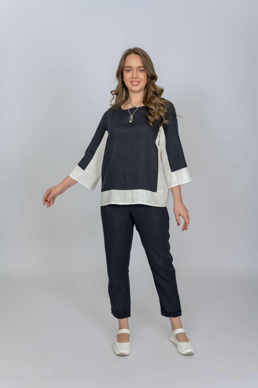 Блуза 100% лен