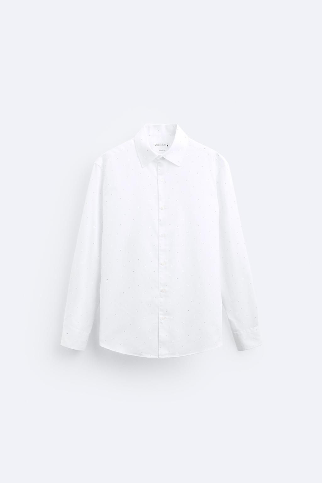 DOKULU EASY CARE DESENLI GOMLEK - Zara фото 6