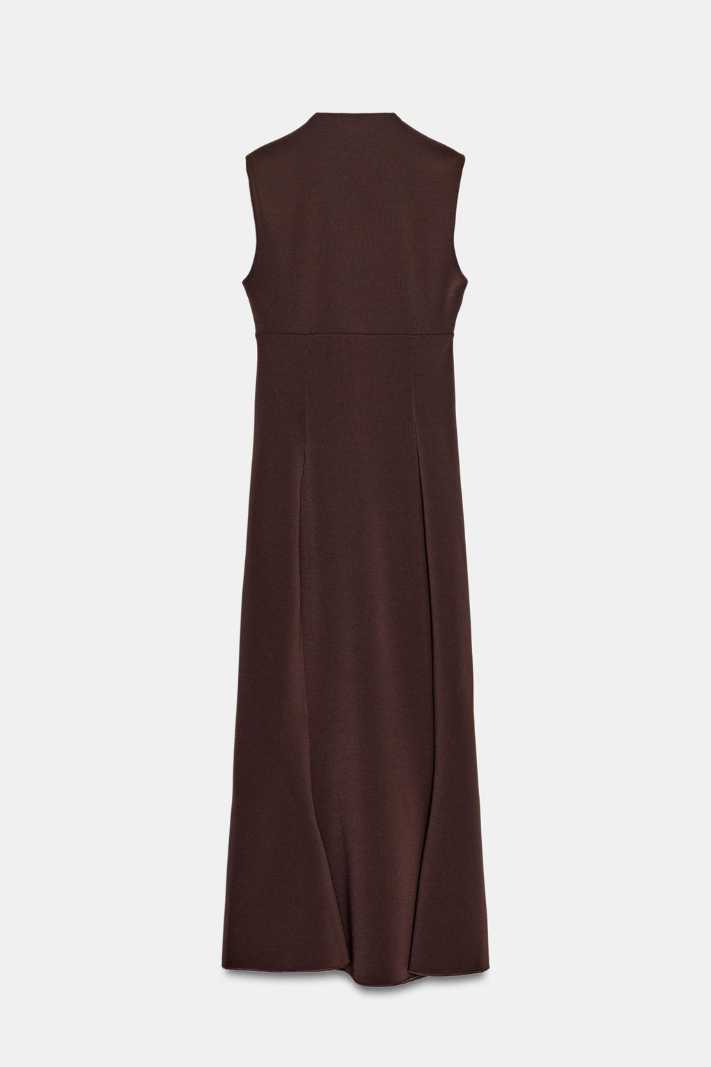 VESTIDO ESCOTE CORAZ?N / Marr?n - Zara фото 8