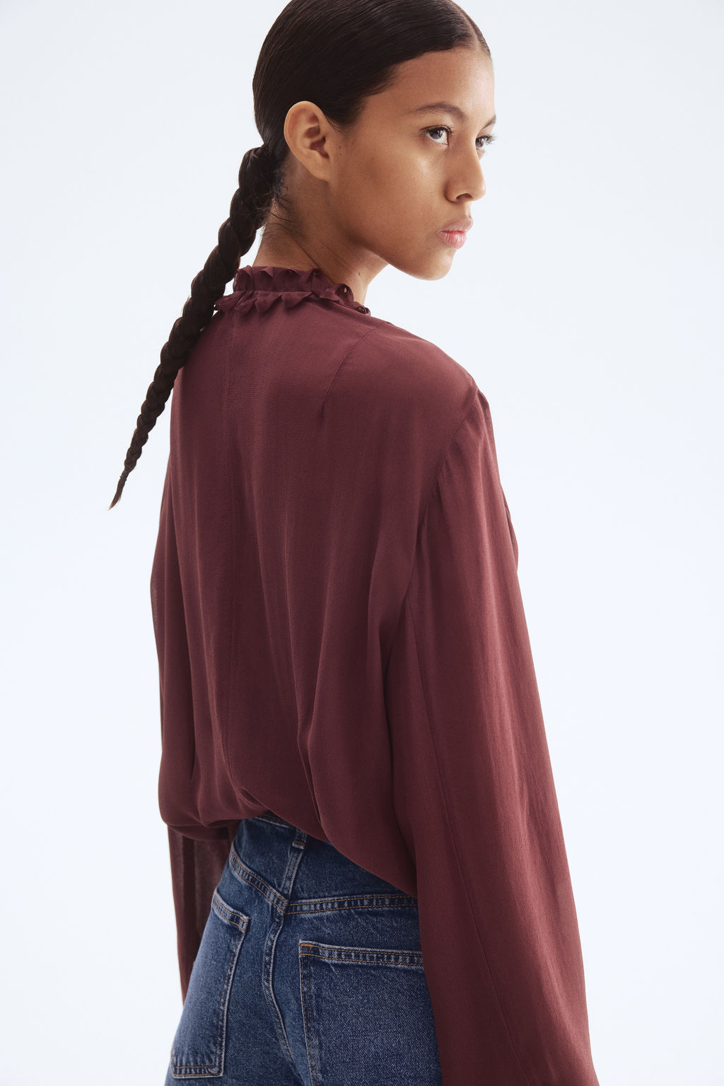 Blusa de crep? - H&m фото 4
