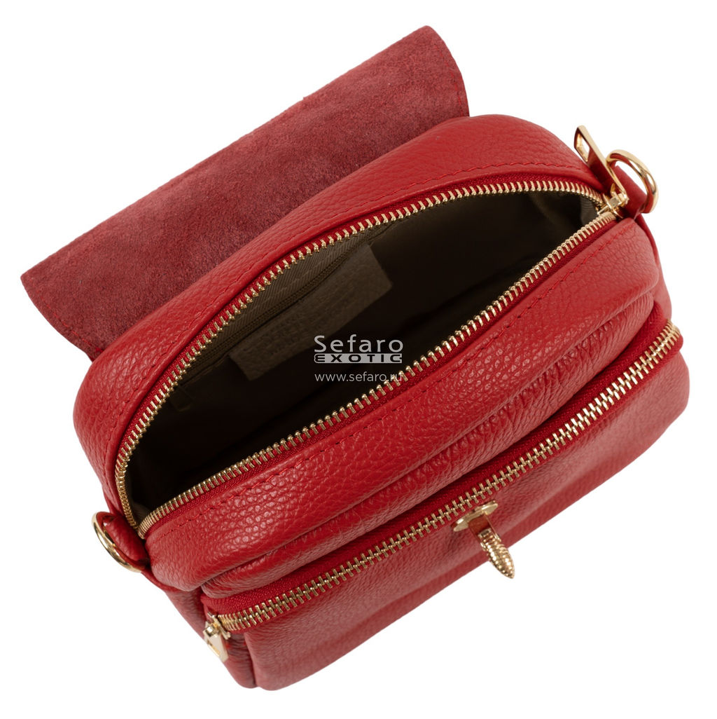 Сумка женская из телячьей кожи