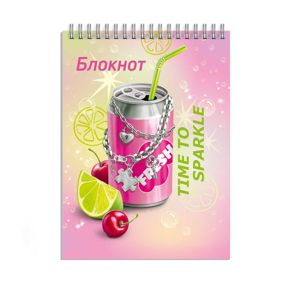 Цена за 3 шт. Блокнот, А7, 40 л, арт. 62960 ВЕЧЕРИНКА