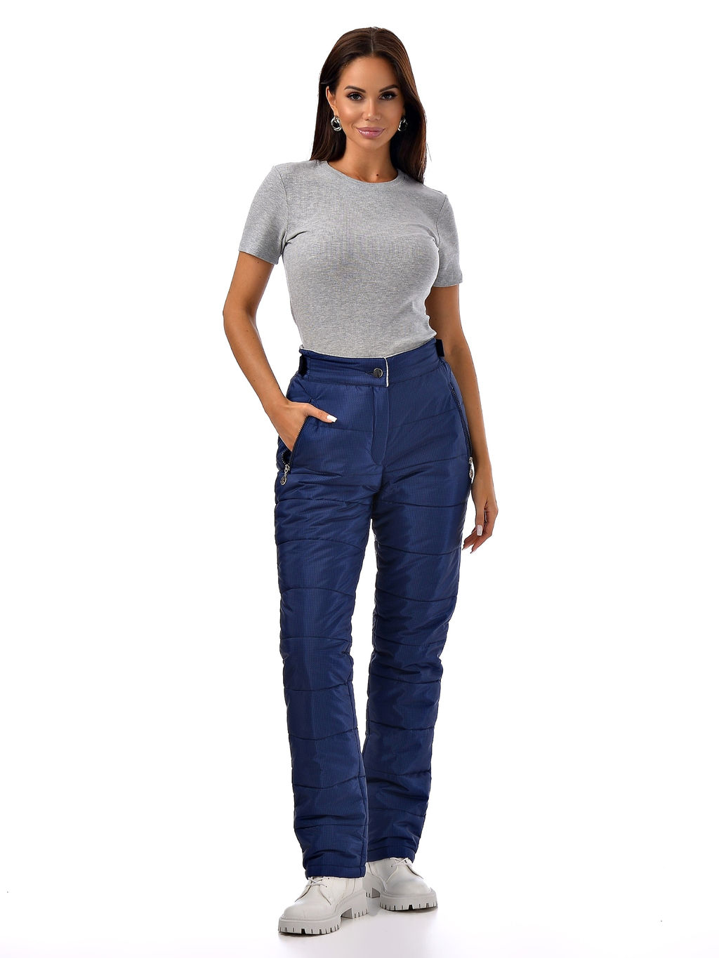 Брюки зимние, утепленные синтепоном. Очень теплые, легкие, удобные в носке - А+б коллекция фото 35