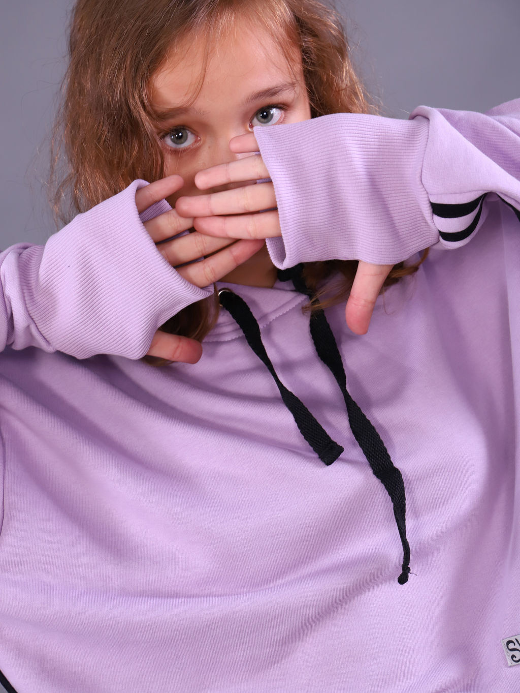 Толстовка Тея голубой - Ладошки фото 37