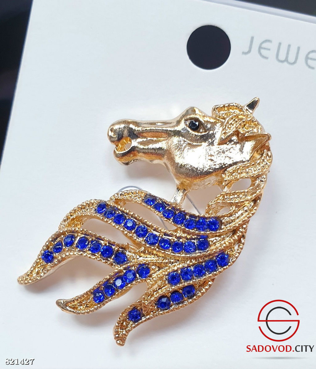 Брошка женская с символом года