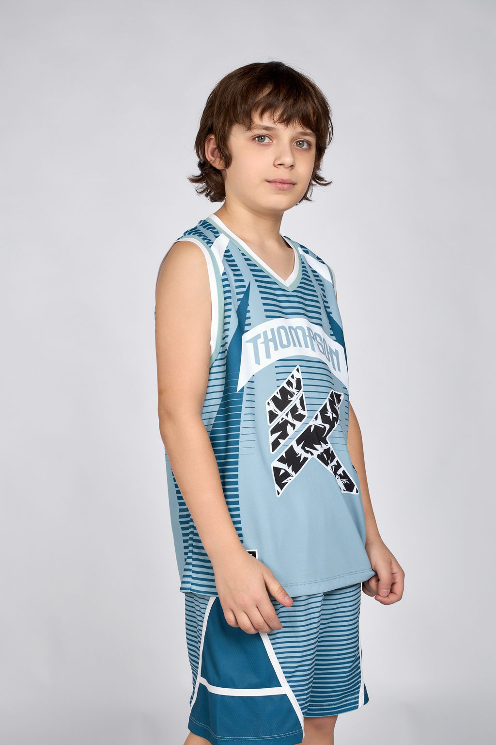 Игровой баскетбольный костюм - Шорты Синий