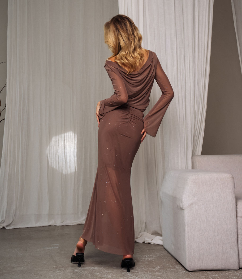 Костюм #КТ6900, капучино - Dommod фото 3