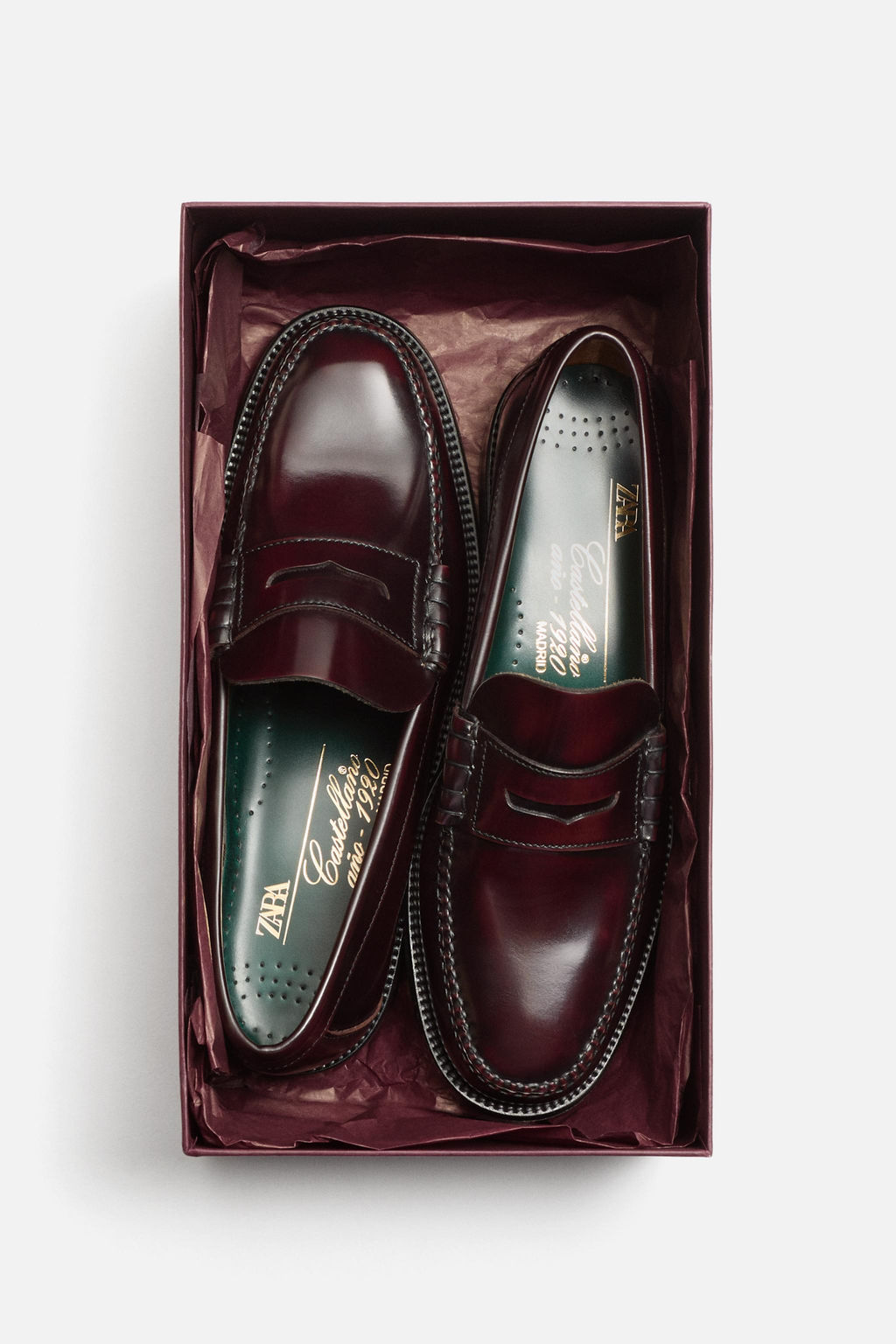 CASTELLANO 1920 ® X ZARA MENS LOAFERS  фото 7