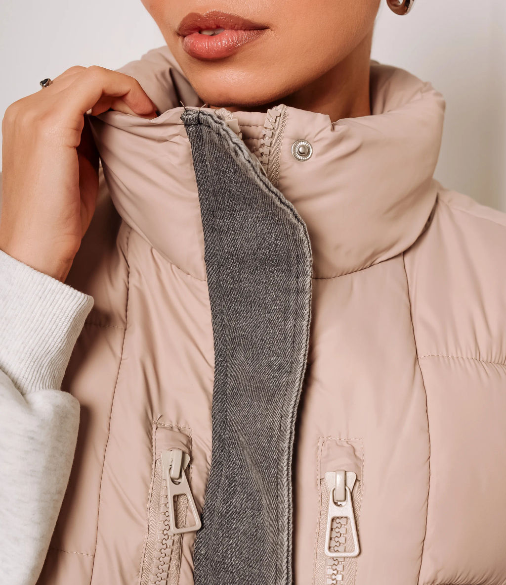 Жилет #КТ613 (2), бежевый - Dommod фото 4