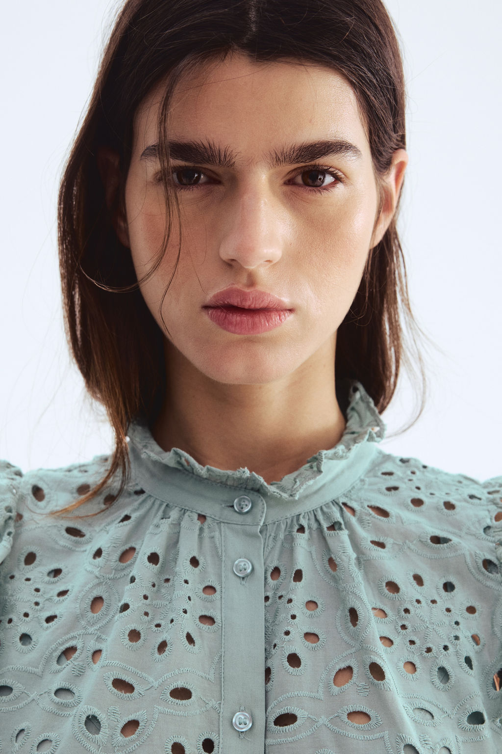 Vestido con bordado ingl?s - H&m фото 6