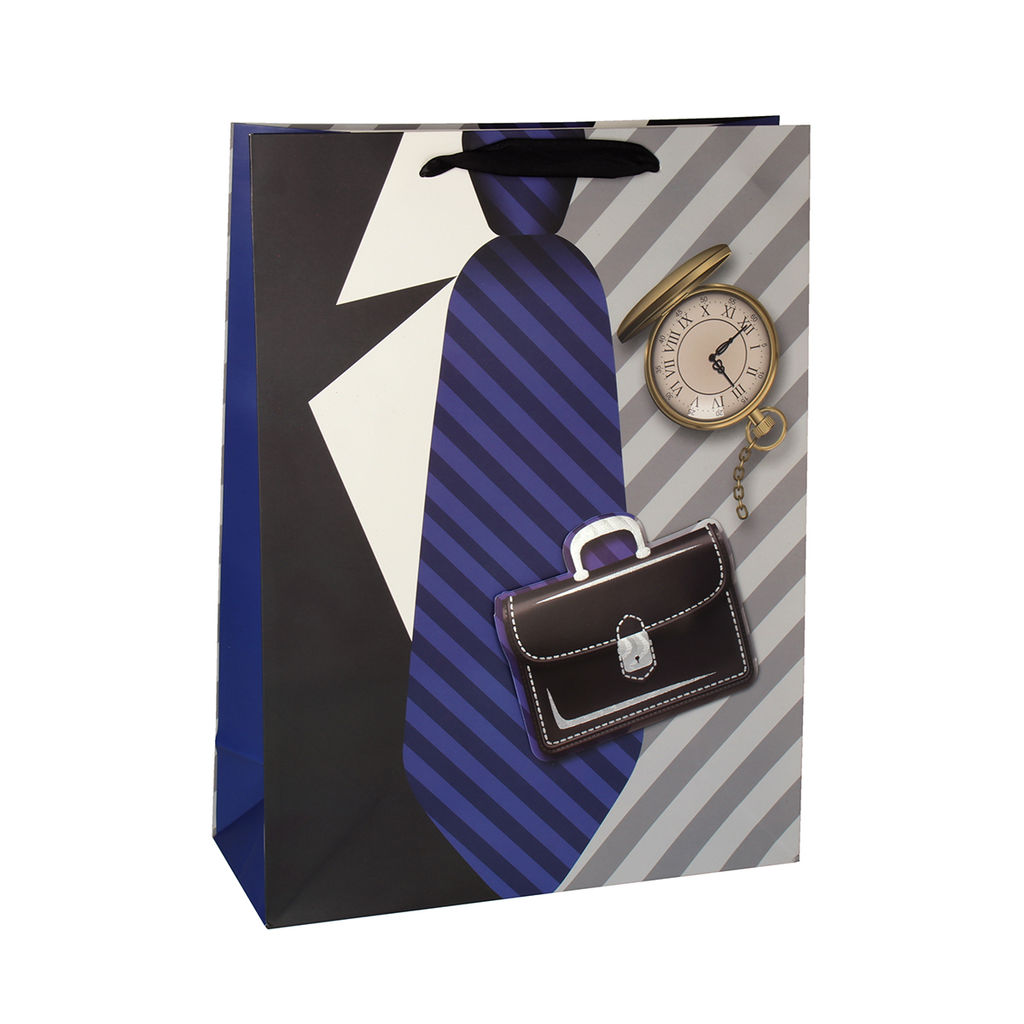 Пакет подарочный 40х30х12 / 1396L /уп 12/360/23 февраля - ГалеонТрейд фото 9