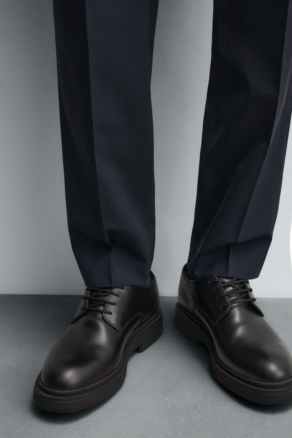 CHUNKY LEATHER SHOES - Zara фото 7