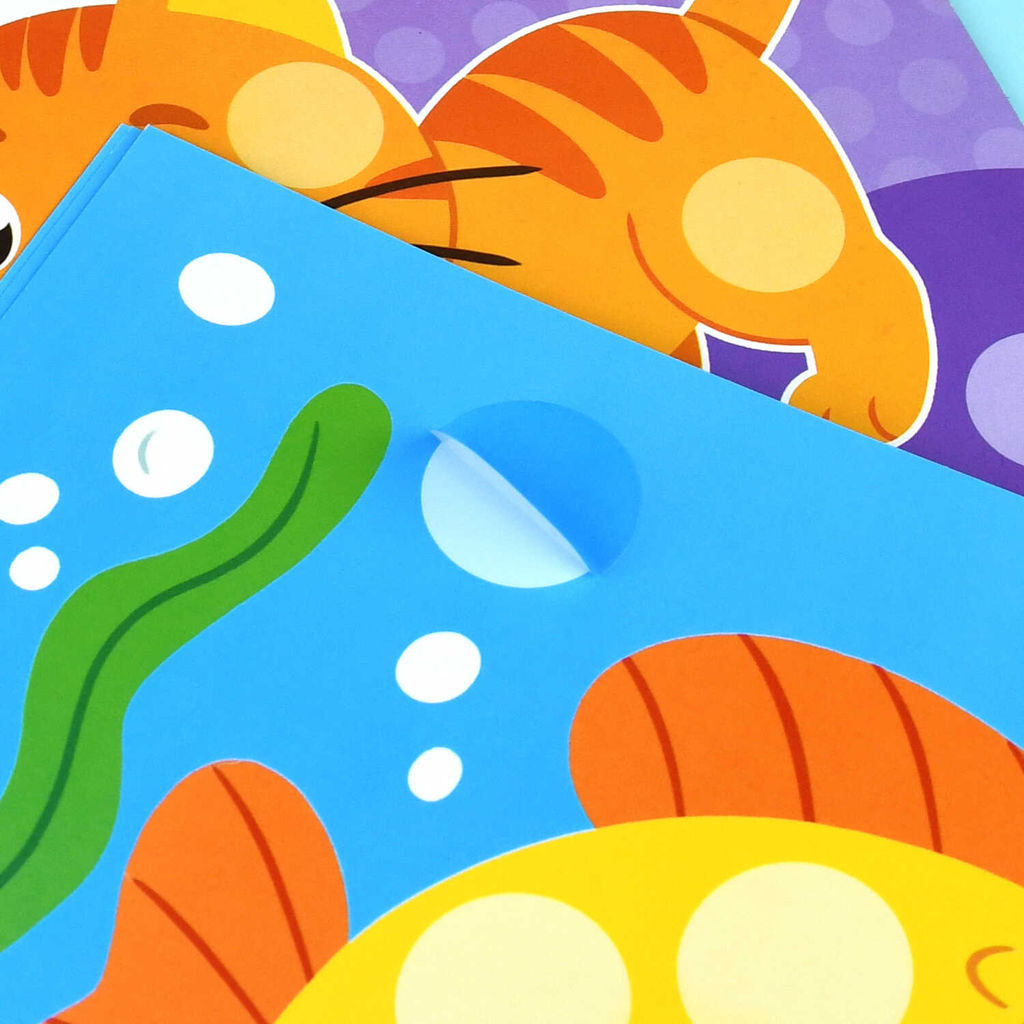 Книжка-картинка с наклейками для детей. Серия "Цветные кружочки" арт. 72691 КТО ГДЕ ЖИВЕТ /215х215 мм, 4 л., блок - бумага мелованная 150 г/м?, полноцветная печать, обл - мелованная бумага 150 г/м?, мягкий переплёт (2 скобы),